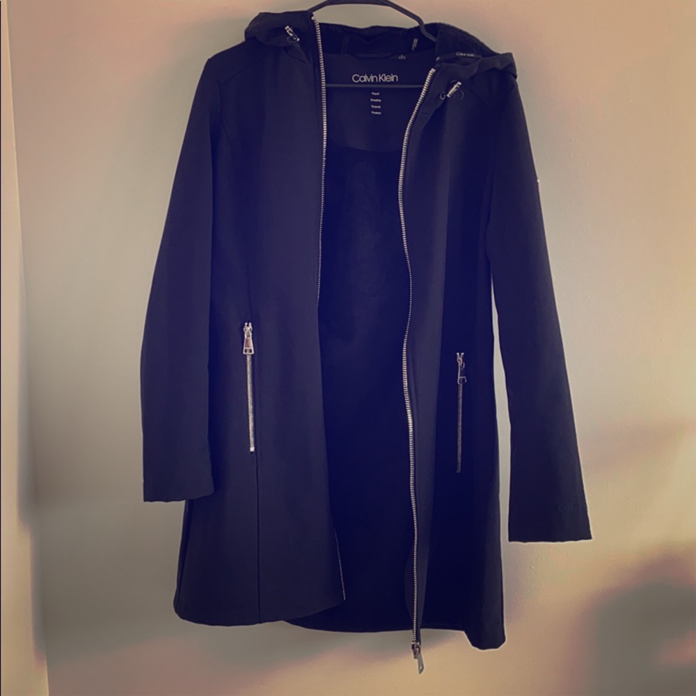 Calvin Klein soft shell coat